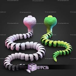 Super Basic STL King Cobra Snake