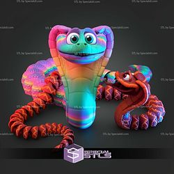 Super Basic STL King Cobra Snake