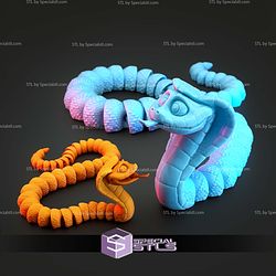 Super Basic STL King Cobra Snake