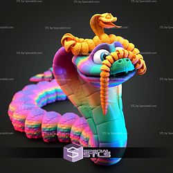 Super Basic STL King Cobra Snake