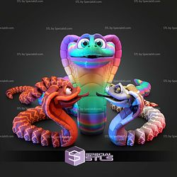 Super Basic STL King Cobra Snake