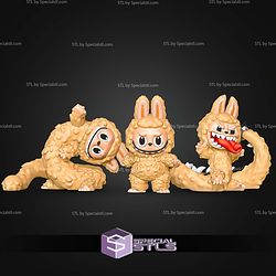 Super Basic STL Labubu Dragon MultiColor Flexi