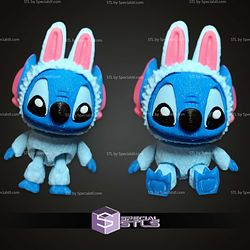 Super Basic STL Labubu Stich Multipart