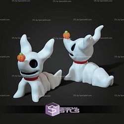 Super Basic STL Little Zero the Ghost Dog