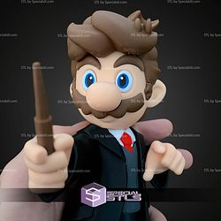 Super Basic STL Mario Harry Potter Multipart