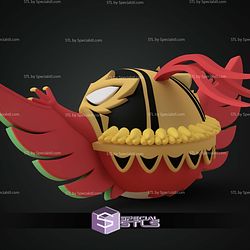 Super Basic STL Mega Hawlucha Pokeball