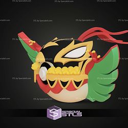 Super Basic STL Mega Hawlucha Pokeball