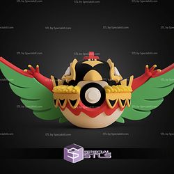 Super Basic STL Mega Hawlucha Pokeball