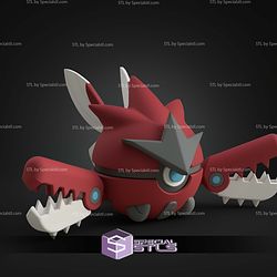 Super Basic STL Mega Scizor Pokeball