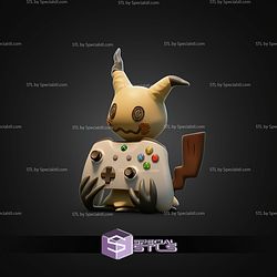 Super Basic STL Mimikyu Controller Holder