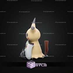 Super Basic STL Mimikyu Controller Holder