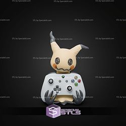 Super Basic STL Mimikyu Controller Holder
