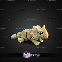 Super Basic STL Mini Triceratops
