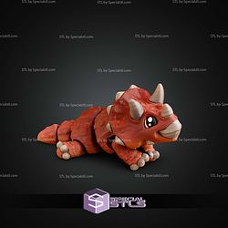 Super Basic STL Mini Triceratops