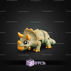 Super Basic STL Mini Triceratops