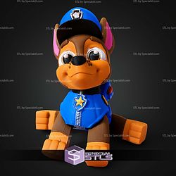 Super Basic STL Paw Patrol Chase MultiColor