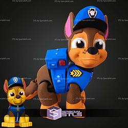Super Basic STL Paw Patrol Chase MultiColor