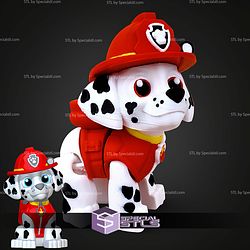 Super Basic STL Paw Patrol Marshall MultiColor