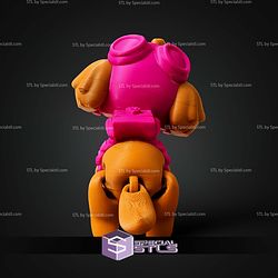 Super Basic STL Paw Patrol Skye MultiColor