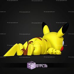 Super Basic STL Pikachu MultiColor