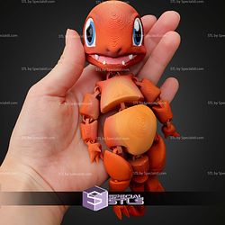 Super Basic STL Pokemon Charmander MultiColor