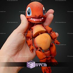 Super Basic STL Pokemon Charmander MultiColor