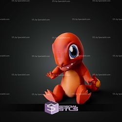Super Basic STL Pokemon Charmander MultiColor