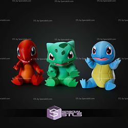 Super Basic STL Pokemon Charmander MultiColor