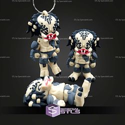 Super Basic STL Predator Flexi Articulated