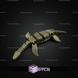 Super Basic STL Prehistoric Plesiosaur Dinosaur Flexi