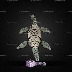 Super Basic STL Prehistoric Plesiosaur Dinosaur Flexi