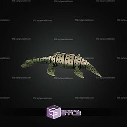 Super Basic STL Prehistoric Plesiosaur Dinosaur Flexi