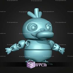 Super Basic STL Psyduck MultiColor