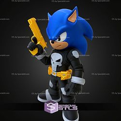 Super Basic STL Punisher Sonic Multipart