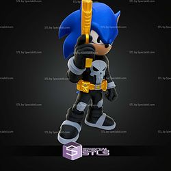 Super Basic STL Punisher Sonic Multipart