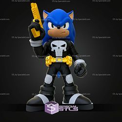 Super Basic STL Punisher Sonic Multipart
