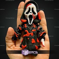 Super Basic STL Scream Ghostface MultiColor
