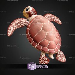 Super Basic STL Sea Turle Multicolor