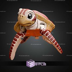 Super Basic STL Sea Turle Multicolor