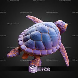 Super Basic STL Sea Turle Multicolor