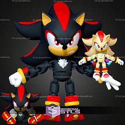 Super Basic STL Shadow Sonic MultiColor
