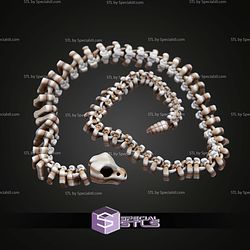 Super Basic STL Skeleton Rattle Snake