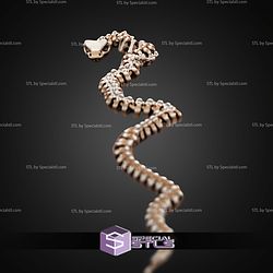 Super Basic STL Skeleton Rattle Snake