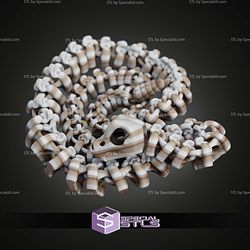 Super Basic STL Skeleton Rattle Snake