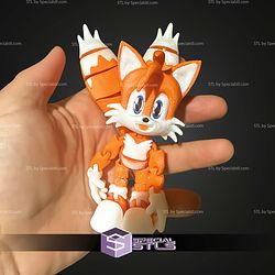 Super Basic STL Tails Sonic MultiColor
