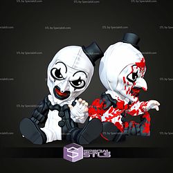 Super Basic STL Terrifier Art the Clown MultiColor