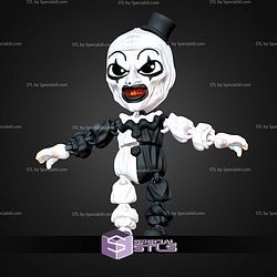 Super Basic STL Terrifier Art the Clown MultiColor