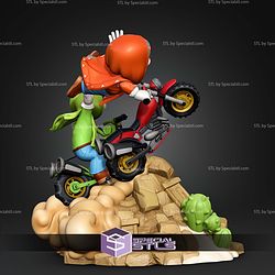 Super Mario Galaxy Movie Diorama 197mm STL Files