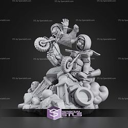Super Mario Galaxy Movie Diorama 197mm STL Files