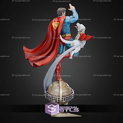 Superman And Krypto 497mm STL Files